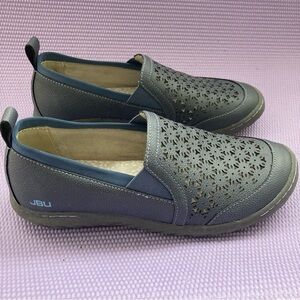 JBU by Jambu Women's Bellflower Loafer Flat  Blue 9.5